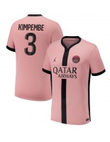 Paris Saint-Germain Presnel Kimpembe #3 Tredjedrakt 2024-25 Korte ermer